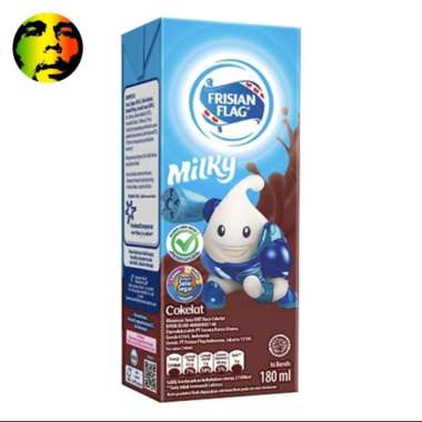 Frisian flag uht milky 180ml coklat