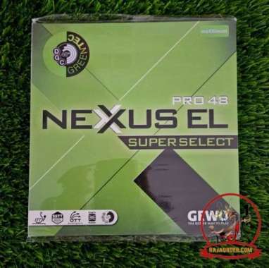 GEWO Nexxus EL Pro 48 SuperSelect - Karet Pingpong Rubber Tenis Meja Hitam