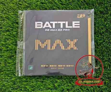 Karet Bet Pingpong Tenis Meja 729 Battle Max Pro Original H41 Hitam