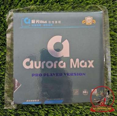 Karet 729 Aurora Max Pro Player Version karet rubber bat bet pingpong SOFT Hitam