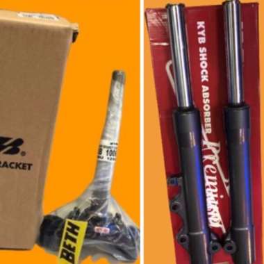 sok depan 125z set kyb - shock skok depan 125z kyb - front fork 125z kyb - segitiga 125z kyb