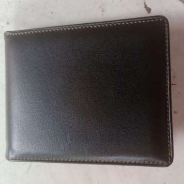 VERISH Fashion Dompet Pria Bahan Kulit Asli Sapi Sukaregang Garut Standar Kopi