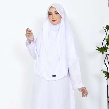 KHIMAR SYARI Longsleeve French Balqis Queen Mutiara Niqab / JILBAB SYARI / KHIMAR JUMBO Semua Ukuran