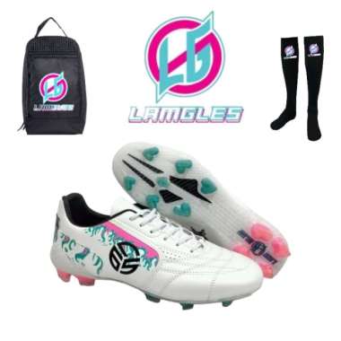 Sepatu Bola Lamgles Eagle Fire WHITE 40 SEPATU