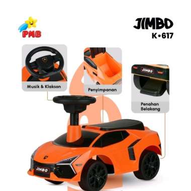 Mainan Anak Mobilan PMB K617 Tolocar Jimbo K-617 K 617 Merah