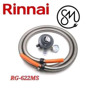 Selang Paket Regulator Rinnai RG-622MS RG622MS 622 MS Low pressure 1,8 meter