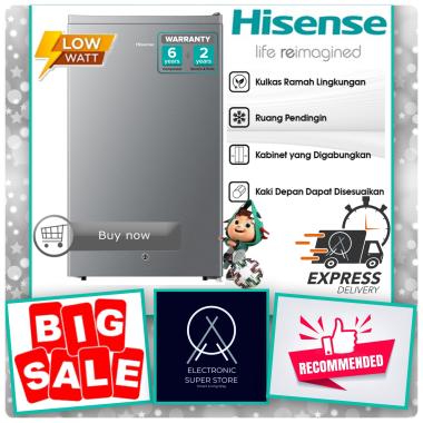 HISENSE KULKAS 1 PINTU RR120D4IGN RR125 D4IBN [110L] LEMARI ES 1 PINTU HISENSE KULKAS ONLY