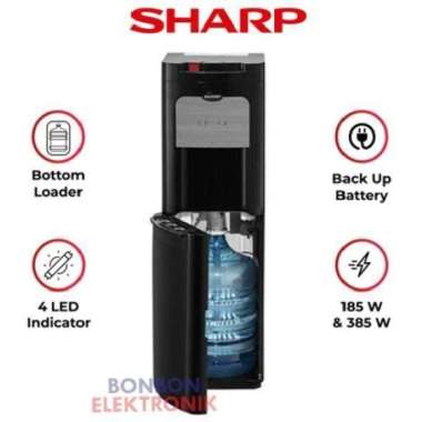 Sharp SWD-80EHL-BK Dispenser Galon Bawah Battery Backup Multicolor