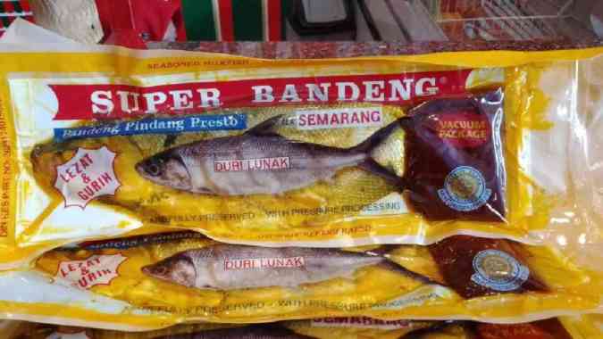 SUPER BANDENG PINDANG PRESTO SEMARANG DURI LUNAK VACUUM OLEH OLEH BAND