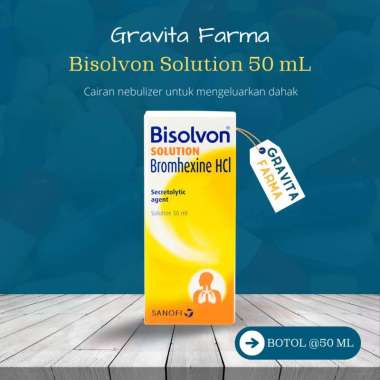 Bisolvon Solution 50 mL - Cairan Nebulizer