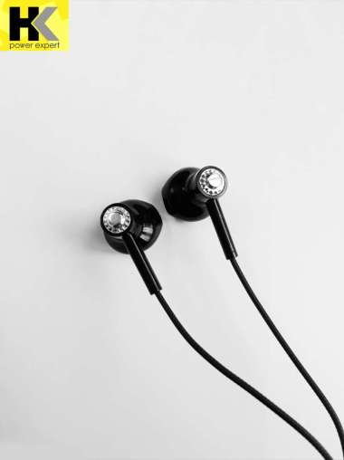 HK Earphone 877 Headset Android/iPhone Handsfree Extra Bass HK 877 Hitam