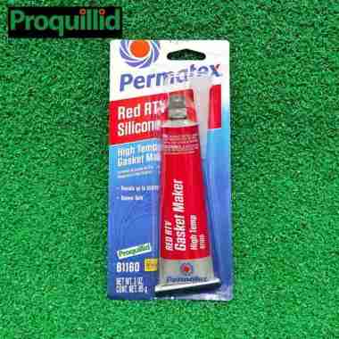High Temp Red Silicone Sealant / Lem Silikon Merah 81160 85 G Permatex
