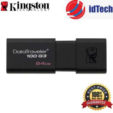 Flashdisk Kingston 64GB (DT100G3/64GB) Resmi Multivariasi Multicolor
