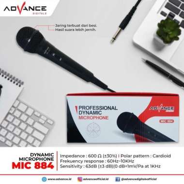 MIC KABEL ADVANCE 884
