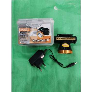 SENTER KEPALA 5 WATT LY 105 KAWACHI Kawachi Cahaya kuning
