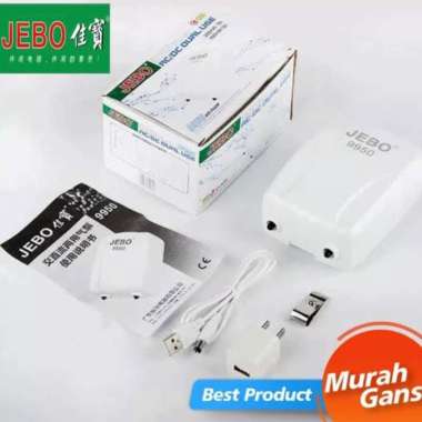 Aerator jebo 9950 Aerator ACDC Airpump ac dc Pompa Udara Kolam - 9950 TERBAIK Multicolor