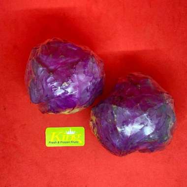 Kubis ungu, kubis warna, kol ungu segar, kubis salad