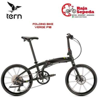 SEPEDA LIPAT SELI FOLDING BIKE TERN VERGE P10 2021