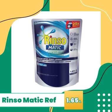 Rinso Matic Detergen Professional Laundry Refil 1.6 ltr