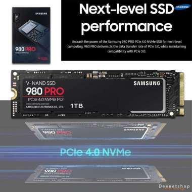 SSD SAMSUNG 980 PRO 1TB - PCIE 4.0 NVME