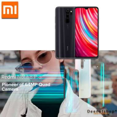 Xiaomi Redmi Note 8 Pro 6/128GB - Garansi Resmi Abu-abu
