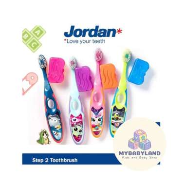 Jordan Toothbrush / Sikat Gigi Bayi / Sikat Gigi Anak-Anak | Oral Care | Step 1 | Step 2 | Step 3 | 