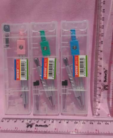 Jangka Jangkar Isi Pensil Tipis 0.5 Joyko MS 75 Bagus Murah READY STOCK