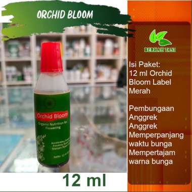 Orchid Bloom 12 ml Pupuk Peembunggan Anggrek Gaviota Growmore 6 BAP