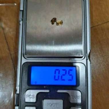 Plug Anting Kaitan Anting Tutup Anting Elegant Emas Asli Gold