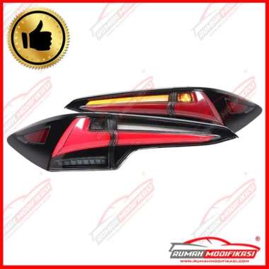 LAMPU STOP - FORTUNER VRZ-SRZ 2016-ON - CLEAR - LIGHT BAR - SEQUENTIAL