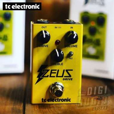 Efek Gitar TC Electronic ZEUS Overdrive Guitar Pedal Effect Stompbox