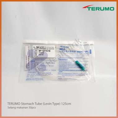 Terumo NGT FR 12, 14, 16, 18 Stomach Tube/ Selang NGT FR 18