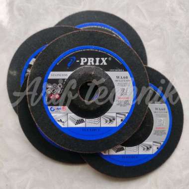Flexible disc I-PRIX 4" / Batu gerinda Flexible i prix WA60 100×2.5mm / iprix 4inch