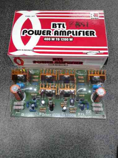 Kit Driver Power Mono BTL Black 400watt Tipe317