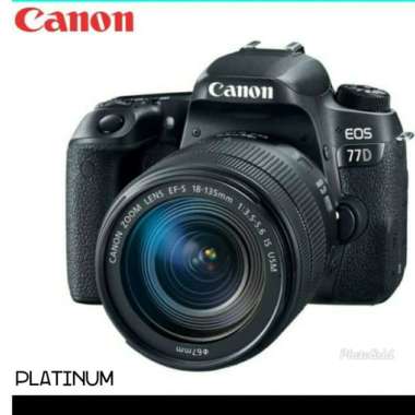 CANON EOS 77D EF-S 18-135MM IS USM - KAMERA CANON EOS 77D KIT 18-135MM Multicolor