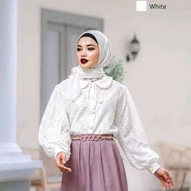 Dressed Up - Eiffel Lace Vintage | Vintage Blouse | cottagecore M White