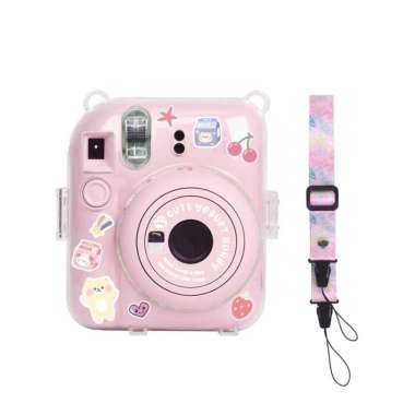 Hardcase Pocket Motif Series Fujifilm Instax Mini 12 Mini12 Case PINK SERIES