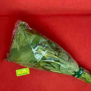 Daun singkong, daun singkong segar, sayur daun singkong