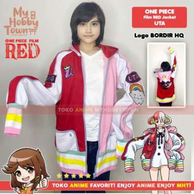 Jaket Anime One Piece Red Uta Utahime Kostum Cosplay L
