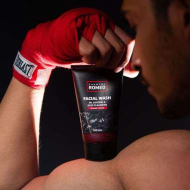 Shantos Romeo Facial Wash Sabun Cuci Muka 100ml Tea Tree