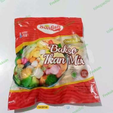 Sunfish Bakso Ikan Mix 500gr - frozen food murah