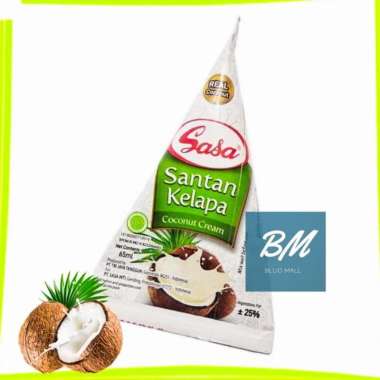 Sasa Santan Cair 65 ml - Sasa Santan Kelapa
