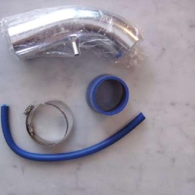 Intake Open Filter Pendek Universal Silver