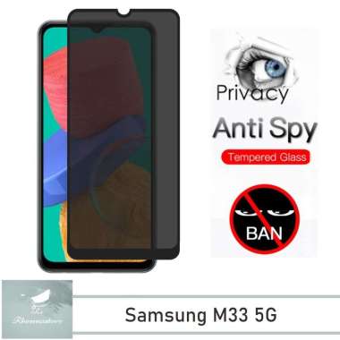 Tempered Glass Anti Spy Samsung M Series