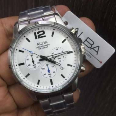 Jam Tangan Pria Alba Original/Jam Tangan Alba Pria/Jam Alba Pria Original/Jam Alba Pria/at3e85x1 Sil