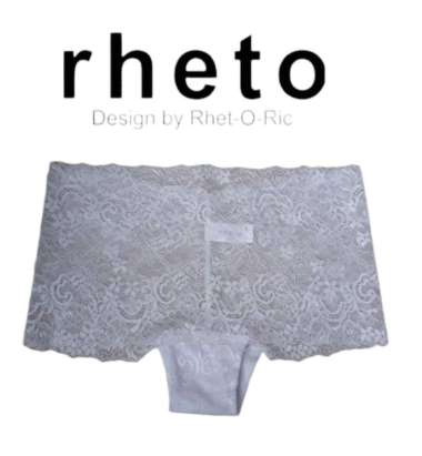 Boxer Rheto White Full Renda - S S
