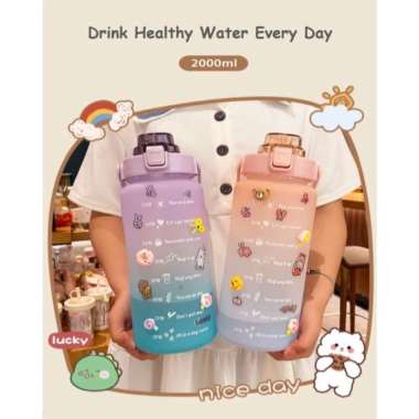 Botol Minum 2000Ml Botol Minum Olahraga Botol Minum Import