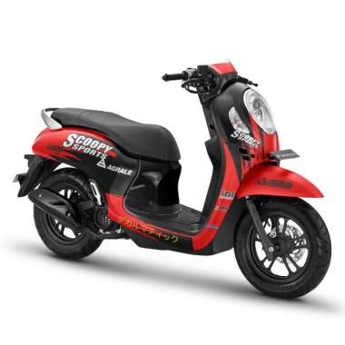 Decal Full body Sticker Honda Scoopy 2021 2023 2022 2020 Scoopy Sport Merah