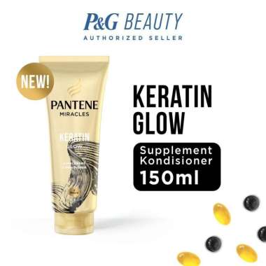 PANTENE - Conditioner KERATIN GLOW | Kondisioner Shampo Rambut Kusam 150ml