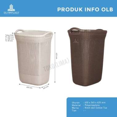 Keranjang Laundry Olymplast Olb Olymplast Laundry Box Baju Kotor Kotak